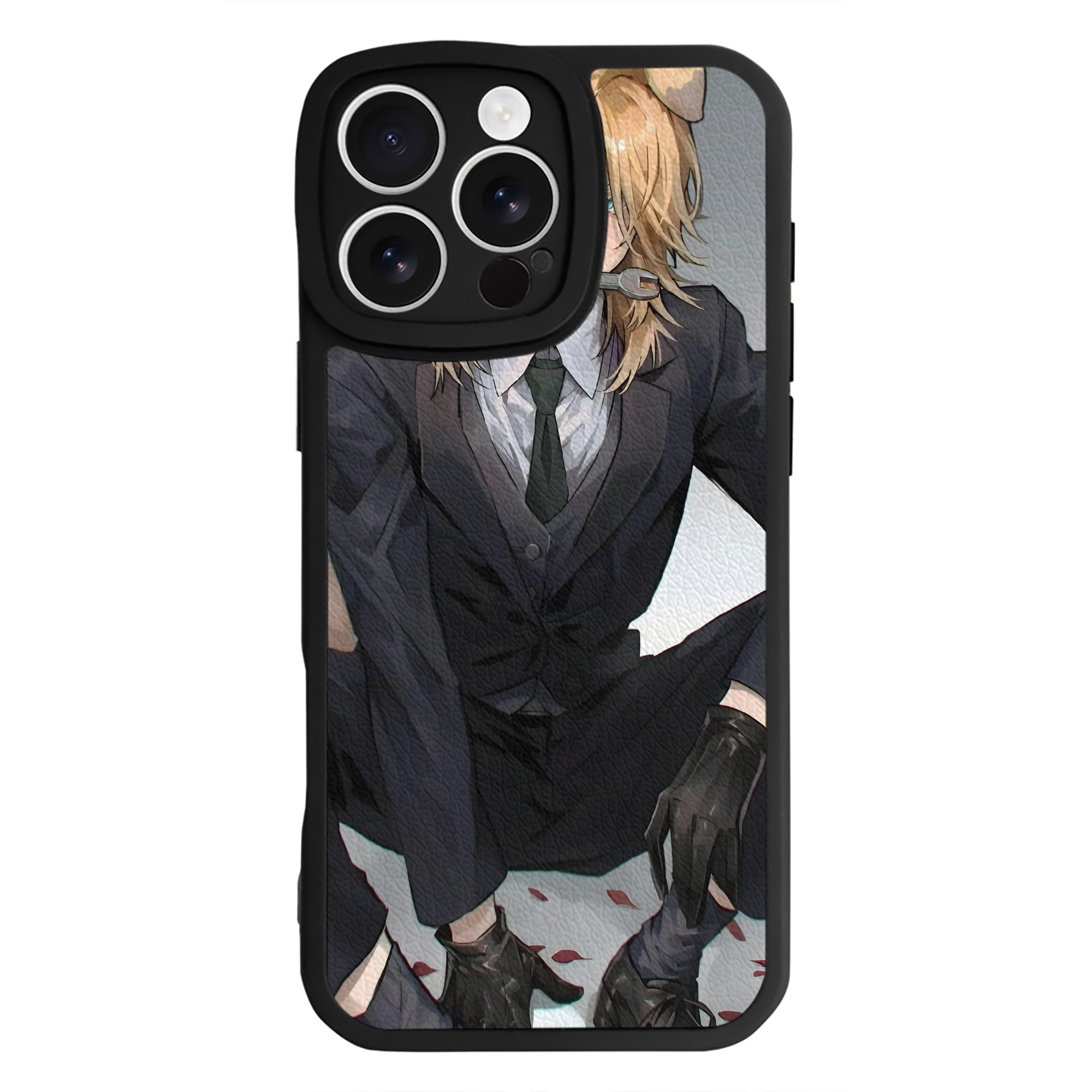 （画像用） 東京リベンジャーズ Tokyo Revengers 【iPhone 16シリーズ対応】シリコンスマホケース（レザー調） 材質：シリコン